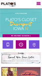 Mobile Screenshot of platosclosetdavenport.com